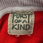 Adidas Furst of a Kind Chicago Bulls hoodie sweatshirt red glitter stars red medium Photo 3