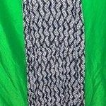 Lucky Brand Blue and Gray Chevron Sleeveless Maxi Dress size Large Photo 0