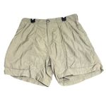 Alpine Design  Hiking Shorts Womens Medium Khaki Nylon Outdoors Utility Quick Dry Photo 1