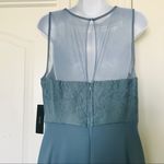 Lulus NWT Lulu’s blue sleeveless maxi gown dress size XL Photo 8
