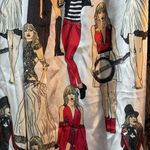 Taylor Swift  Red Era pajama pants Medium satin polyester sleep lounge Swiftie Photo 4