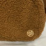 Steve Madden  Brown Sherpa Waist Belt Bag Photo 1
