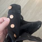 EXPRESS Relaxed Straight Low Rise Black Jeans NWT Size 4L Button Fly Photo 4