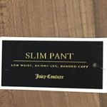 Juicy Couture Logo Lounge Velour Slim Pants Size XL Photo 6