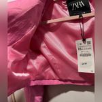 ZARA  cropped blazer. Waist tie details. Size XS. EUC Photo 8