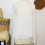 Band of Gypsies  Ivory White Blouse​ Photo 0