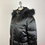 Missguided NWT Longline Hooded Puffer Coat w/ Fur Trim Hood Photo 1