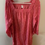 Old Navy  Red Dress with White Dots Photo 0