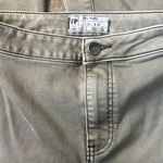 Free People Just Float On Olive Flare Jeans Size 26 Photo 2