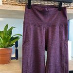 Aerie "Chill Play Move" Side Pocket Space Dye Purple Leggings, XS Short Photo 1