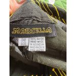 Marcella Hawaiian Lehua Blossoms Adjustable Self Tie Harem Jumpsuit One Size Black Size undefined Photo 4