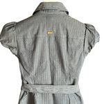G by Guess  belted denim pinstripe mini dress Photo 10