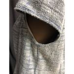 Fortune + Ivy Blue Tweed A-Line Dress Short Sleeve Scoop Neck Womens Size 2X Photo 3