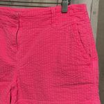 Vineyard Vines  Neon Pink Seersucker Shorts size 4 Photo 1