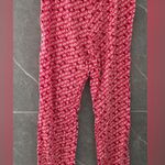 Victoria's Secret  Red Reindeer Print Pajama Pants XS Short Holiday Christmas Photo 1