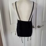 Milly CABANA Solid Carvico Vita Deep V One Piece Black. MSRP $295. Size M Photo 14