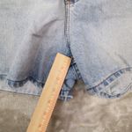 Lee Vintage 90s  Light Wash Blue Jean Denim High Rise Mom Shorts Women's size 16P Photo 4