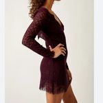 Free People #18 NWOT  Honey Honey Mini Dress in Potent Purple Photo 1