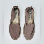 Anthropologie NWOB Manebi Women’s Grey Suede Flat Espadrilles Shoes Loafers Photo 2