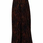 Charming Charlie Black & Brown Tiger Jumpsuit Photo 3