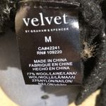 Velvet by graham spencer black & silver sweater 1 Size M Photo 4