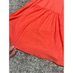 Beyond Yoga  Featherweight Out & About Ruffle Mini Dress Tier Drawstring Peach S Photo 12