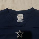 Reworked Cropped Cowboys Jersey Blue Size L Photo 2