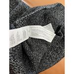 Abercrombie & Fitch Black Metallic Knit Sparkley Ribbed Knit Sweater Dress Small Photo 7