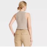 Universal Threads NWT target universal thread button front tan sweater vest Photo 1