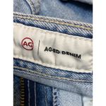 AG Adriano Goldschmied Mid Rise Frayed Hem Denim Cut Photo 2