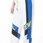 Forever 21 set of blue top and white joggers Photo 2