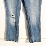 Pilcro Anthropologie  Distressed Crop Cotton Denim Jeans Photo 1