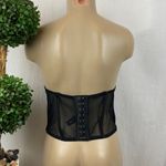 Rene Rofe Black & Pink Floral Longline Contour Cup Underwire Bra L Size L Photo 1