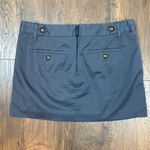 BCBGMAXAZRIA  Military Gray Mini Skirt Photo 3