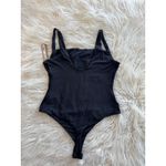 SKIMS Fits Everybody Square Neck Bodysuit Onyx Size Large Photo 6