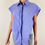 Women's Lavender Detachable Dickey Collar Blouse Half Shirts Faux Collar Purple Photo 5