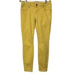 CAbi  #5084 Citron Yellow Skinny‎ Jean Size 4 Photo 1