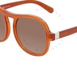 Chloé CHLOE olive green sunglasses, made in Italy Photo 12