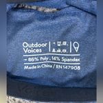 Outdoor Voices Sports Bra Size Small Blue Exercise Outdoors Hiking Photo 5