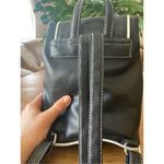 Small vegan leather backpack White Photo 1