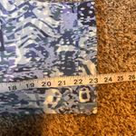 Nine West Chrystie Capri Jeans Women's Size 4 Abstract Print Cropped Photo 6