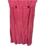 J.Crew NWT  Linen Cupro Blend Wrap‎ Sheath Dress Pink 00 Photo 7