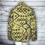 BDG Urban Outfitters Size XL Green Aztec Print Fleece Sherpa Zip Front Jacket Photo 3