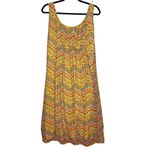 Emma & Michele  ORANGE MULTI COLOR AZTEC PRINT SLEEVELESS MAXI DRESS‎ 12 Photo 5