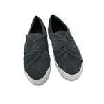 Maje  Grey Suede Leather Knotted Slip On Platform Sneaker Capsole Women 40 US 9.5 Photo 1