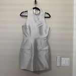 Amanda Uprichard  Everhart Satin Twill Mini Dress S Photo 1