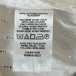 Loft Womens 100% Cotton Button-Up Chiffon Shirt Blouse Cream Size Small Photo 5