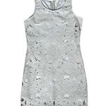 Japna L  Women’s Sleeveless Summer Formal Floral Cocktail Nude Lace Mini Dress Photo 0