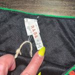 Raga NWT  Neon Embroidered Floral Mini Skirt Photo 2