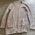 Tan Knit Cardigan Size XS Photo 0